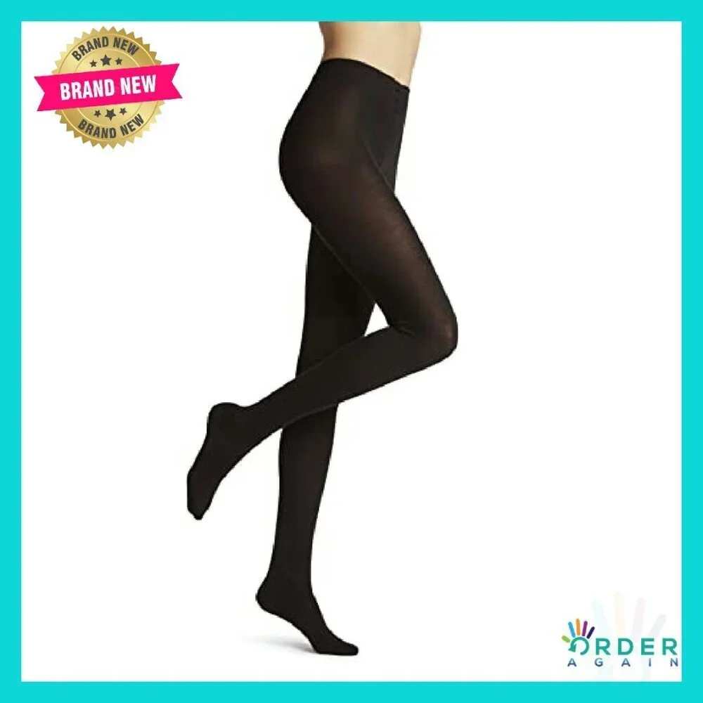 Sustainable Cotton Tights Opaque Classic Elegant Everyday Comfort Fit